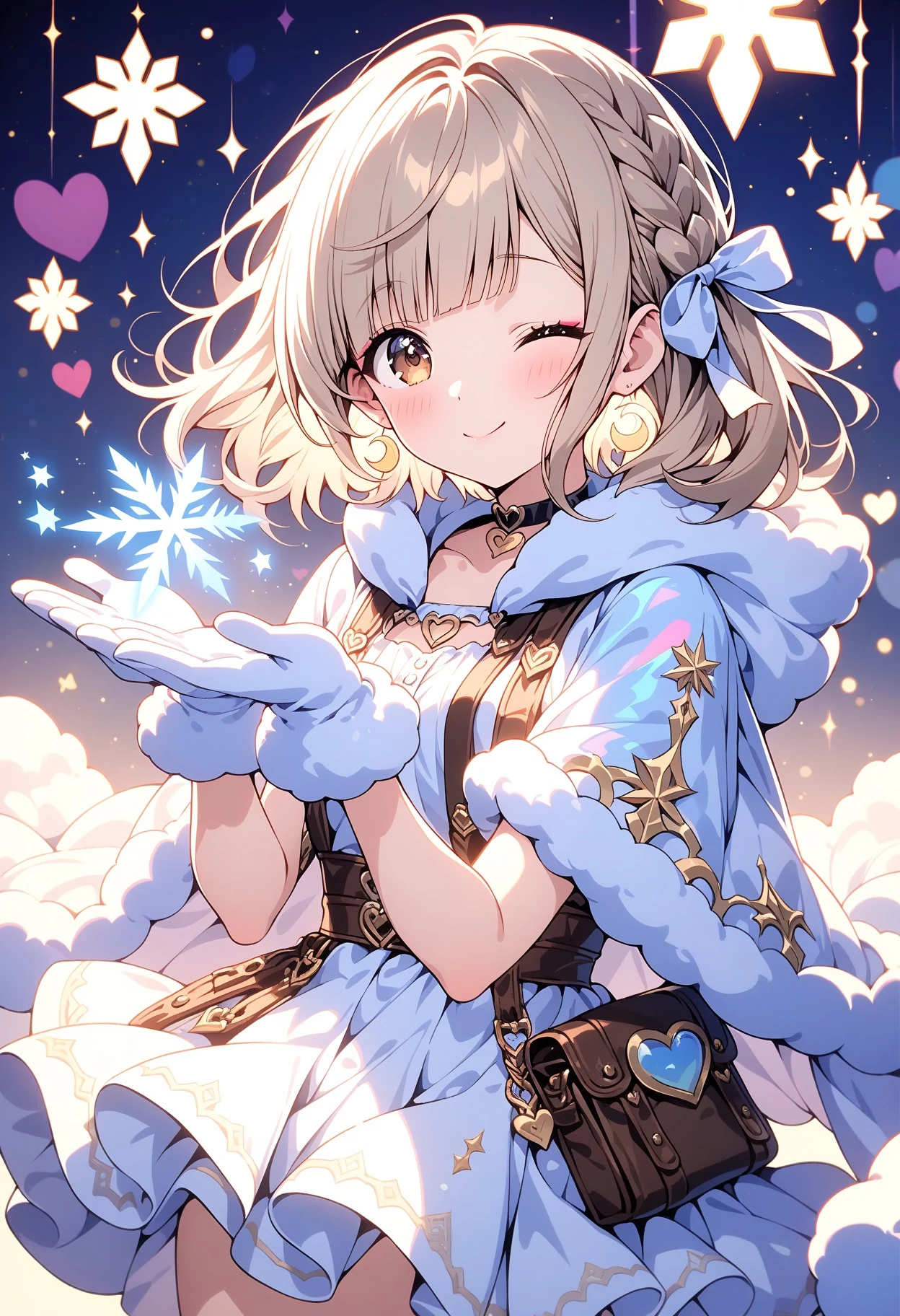 冬衣装のゆきのん